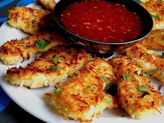 Coconut Chicken with Sweet Chili Dipping Sauce